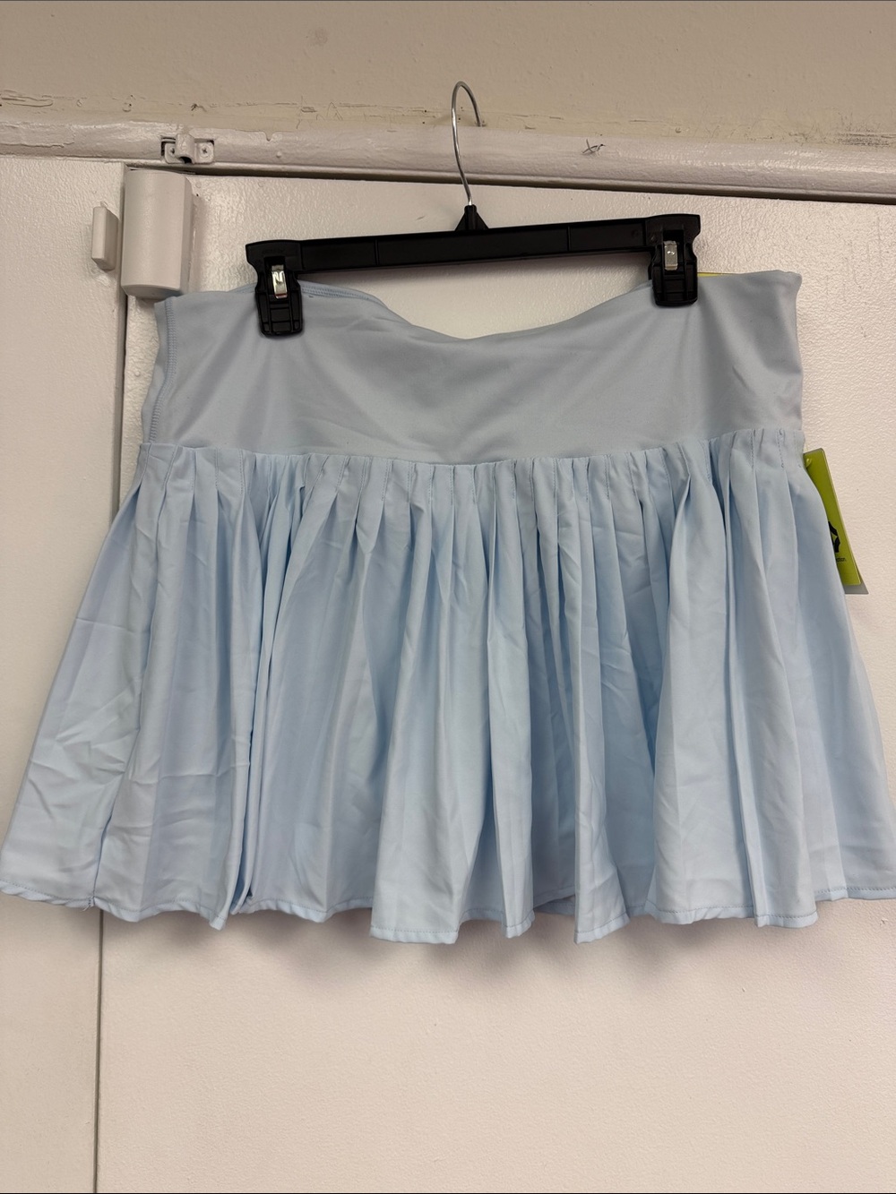 All in Motion Light Blue Woven Pleated Mini Skirt size XXL moisture wicking